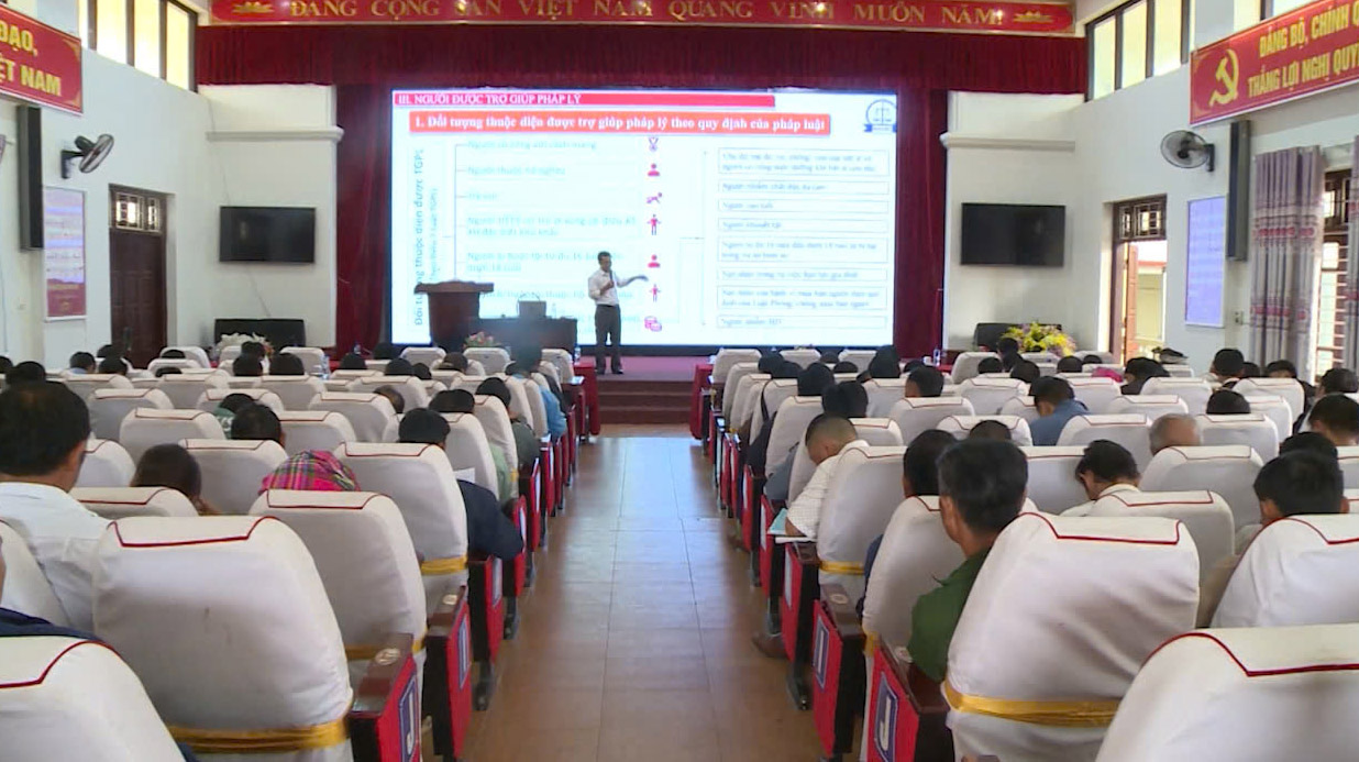 Đẩy mạnh thông tin trợ giúp pháp lý đến người dân vùng cao